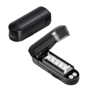 Portable Best Pill Cutter for Small or Large Pills Designed Cuts Vitamins Pill Splitter