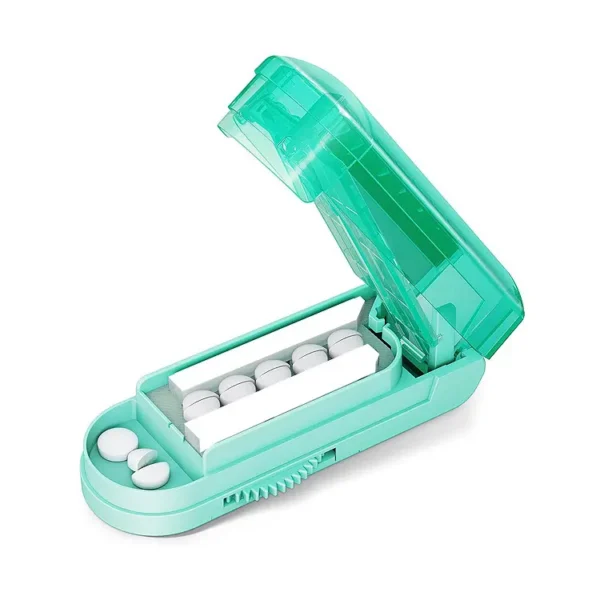 Portable Best Pill Cutter for Small or Large Pills Designed Cuts Vitamins Pill Splitter (5)