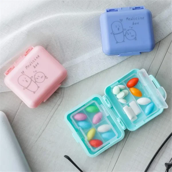 Portable Large Capacity Medicine Storage Box (3)