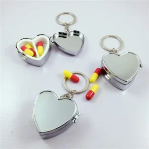 Portable Pill Box with Built in Mirror (2)