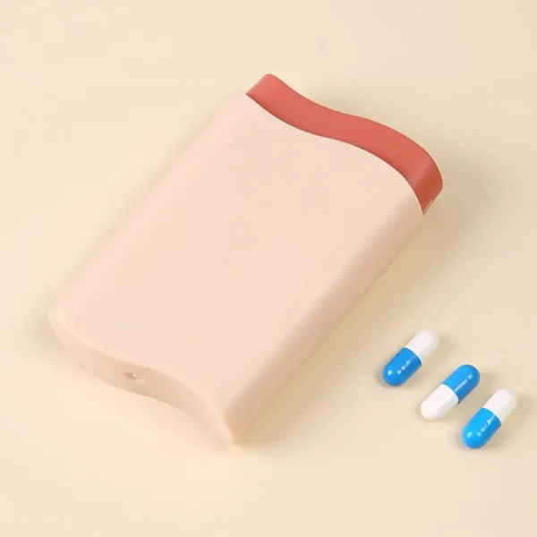 Portable pill box (11)