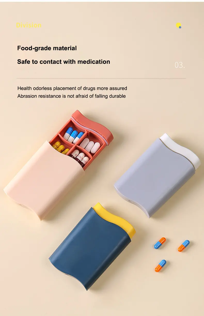 Portable pill box (8)