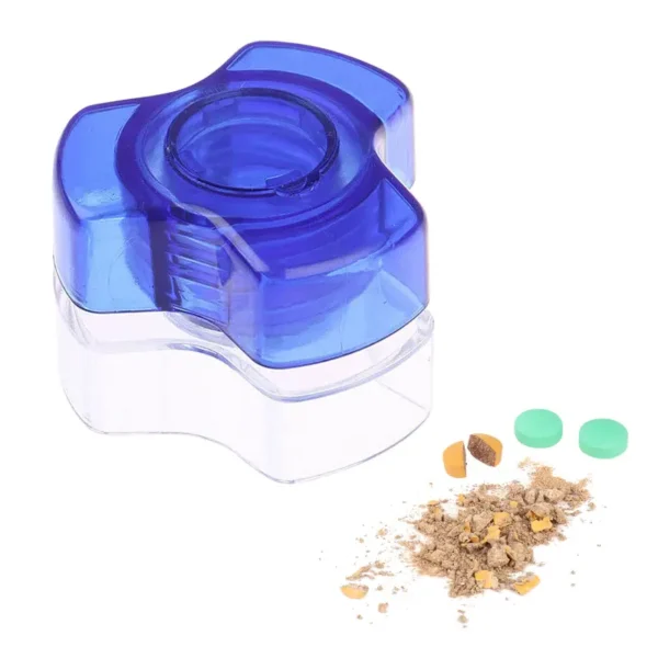 Portables Pill Grinder Vitamin and Tablet Crusher Spliter Portables Plastics Pill Crusher (5)