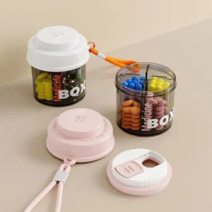 Rotating Pill Box Organizer (10)