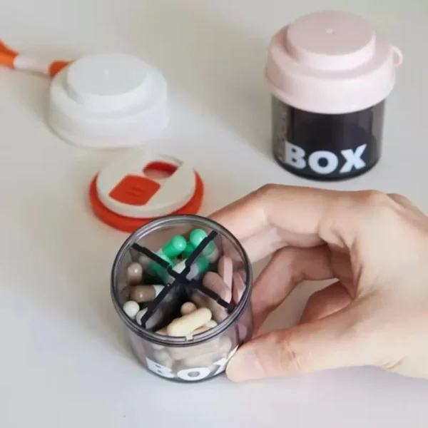 Rotating Pill Box Organizer (2)