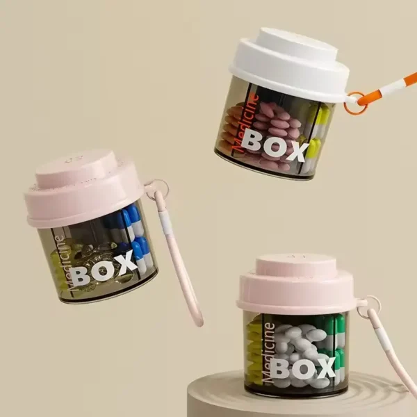 Rotating Pill Box Organizer (3)