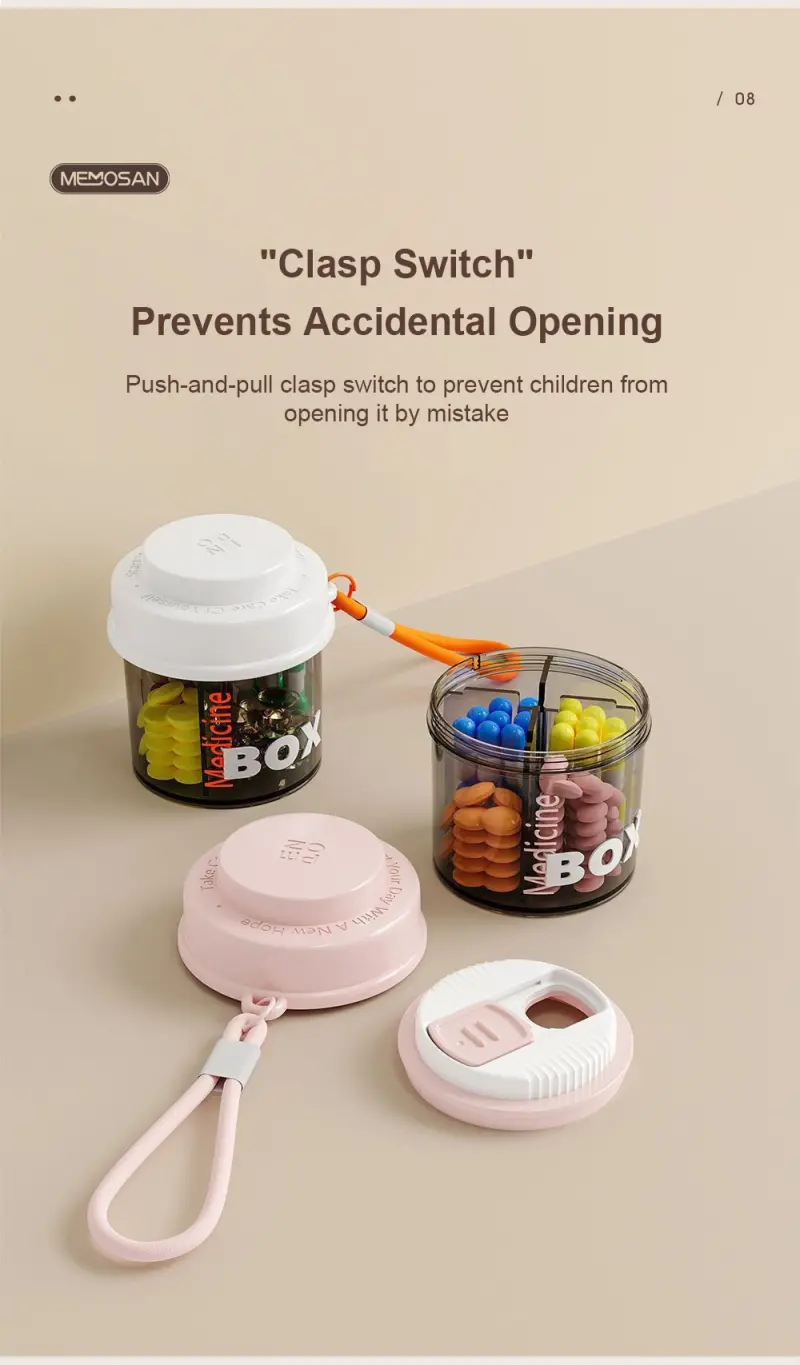 Rotating Pill Box Organizer BS1295J (10)