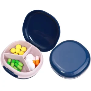 Waterproof 3 Compartment Travel Pill Box (2)