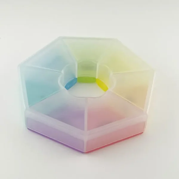 Weekly Heptagonal Pill Box (3)