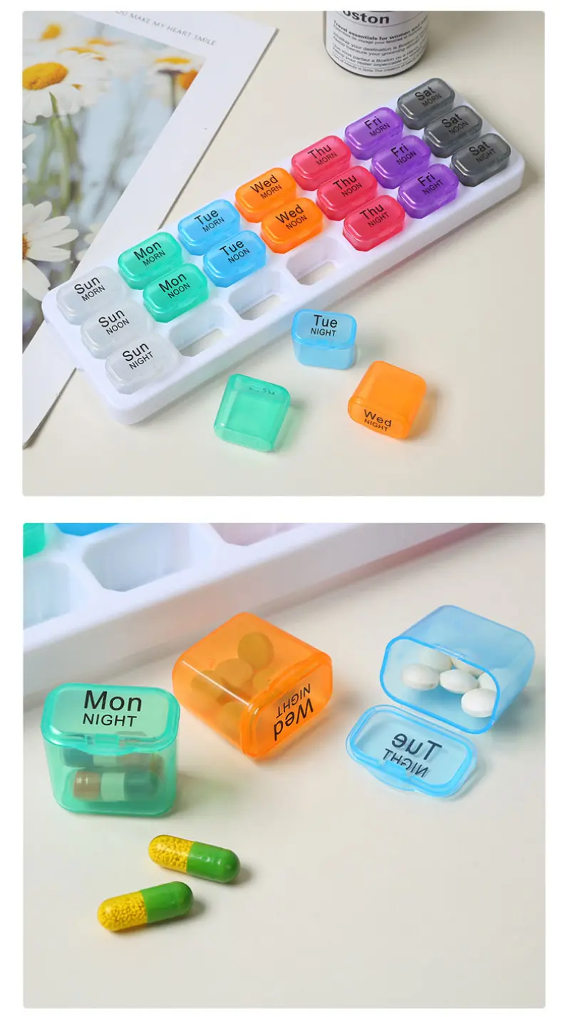 Weekly Pill Organizer (13)