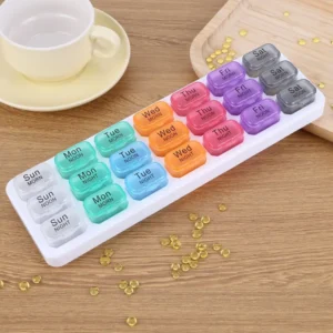 Weekly Pill Organizer (4)