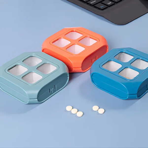 Wholesale Moisture proof Pill Box Portable Mini Model Sealed Pill Box Small Pill Storage Box (3) (2)