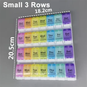 good quality 7 day best selling plastic pill box (1)