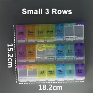 good quality 7 day best selling plastic pill box (2)