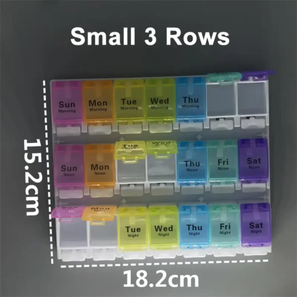 good quality 7 day best selling plastic pill box (2)