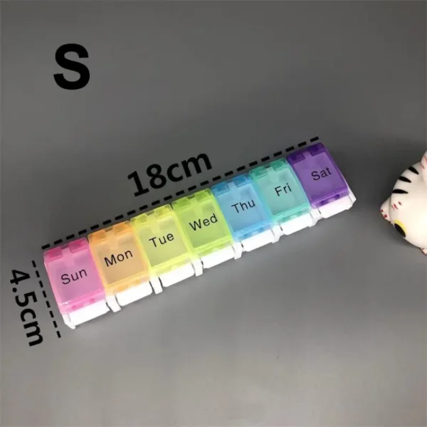 good quality 7 day best selling plastic pill box (3)