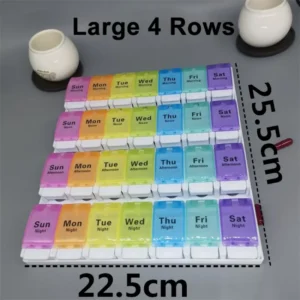 good quality 7 day best selling plastic pill box (6)