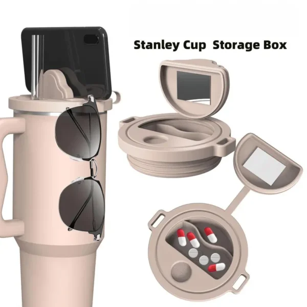 2 in 1 Pill Box with Foldable Water Cup (5)
