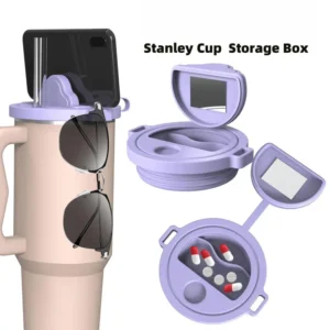 2 in 1 Pill Box with Foldable Water Cup (6)