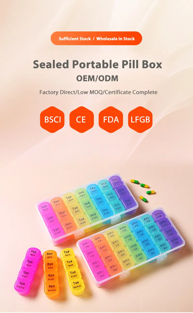7 Day Pill Organizer 4 Times a Day BS1310J (1)
