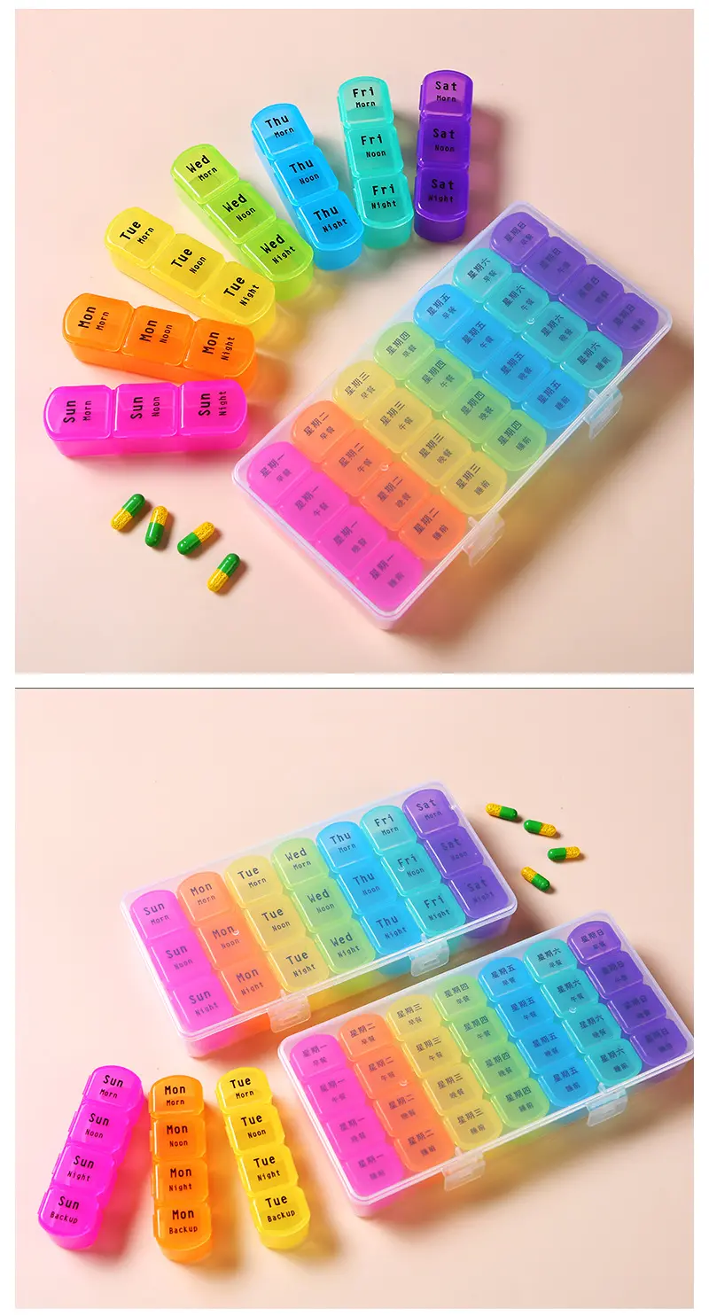 7 Day Pill Organizer 4 Times a Day BS1310J (10)