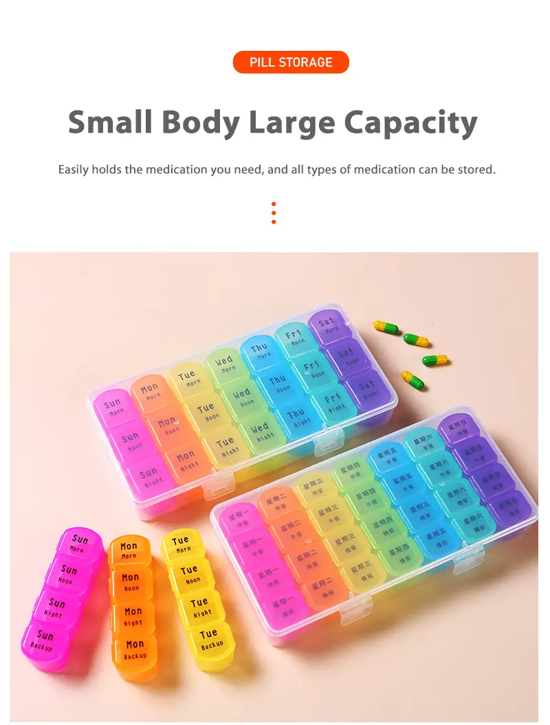 7 Day Pill Organizer 4 Times a Day BS1310J (4)