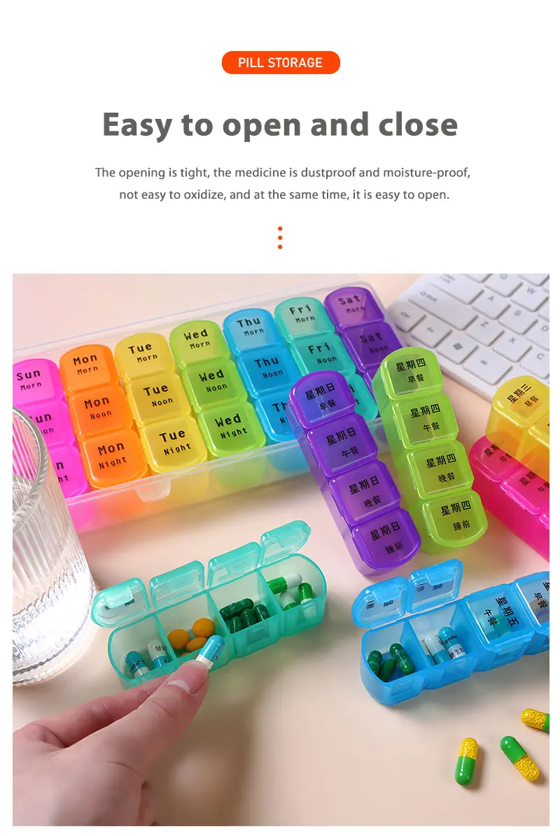 7 Day Pill Organizer 4 Times a Day BS1310J (7)