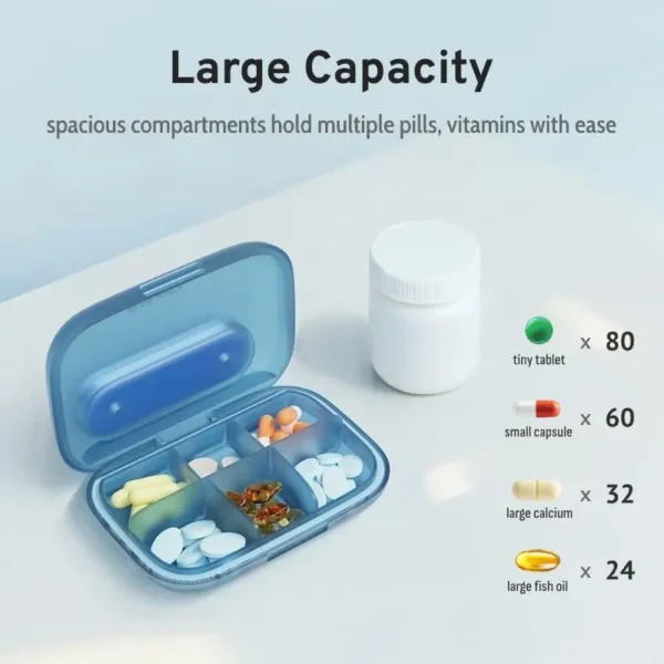 Compact & Stylish Pill Organizer BS1346J (6)