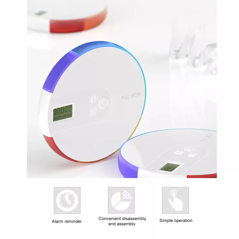 Electronic Portable Pill Organizer BS1363J (3)
