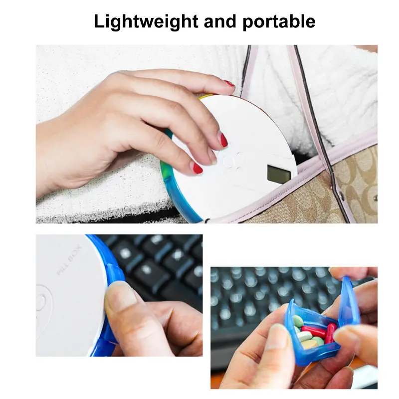 Electronic Portable Pill Organizer BS1363J (5)