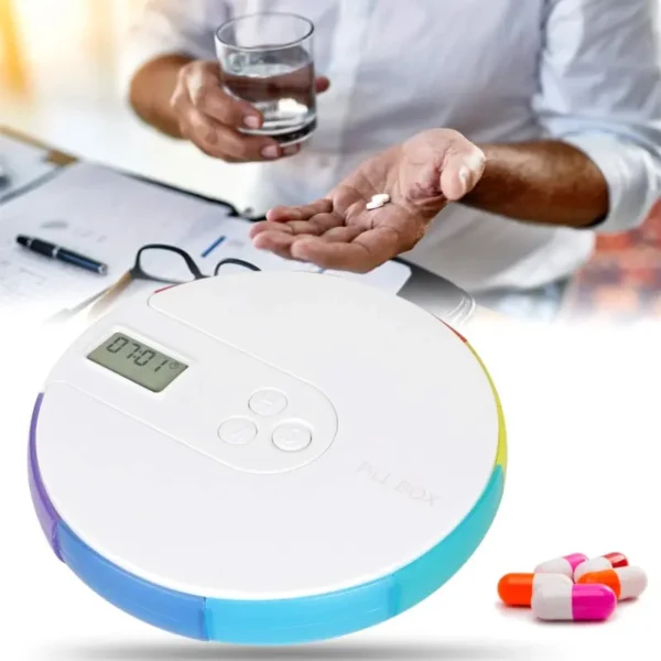 Electronic Portable Pill Organizer BS1363J (5)