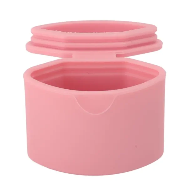 Multi Use Travel Pill Organizer with Cream Container (6)
