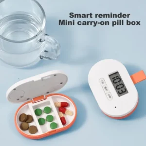 Pill Organizer Case with Timer (5)