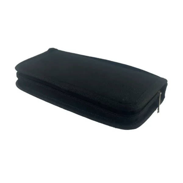 Portable Weekly Pill Organizer with 21 Compartments and Zipper Case