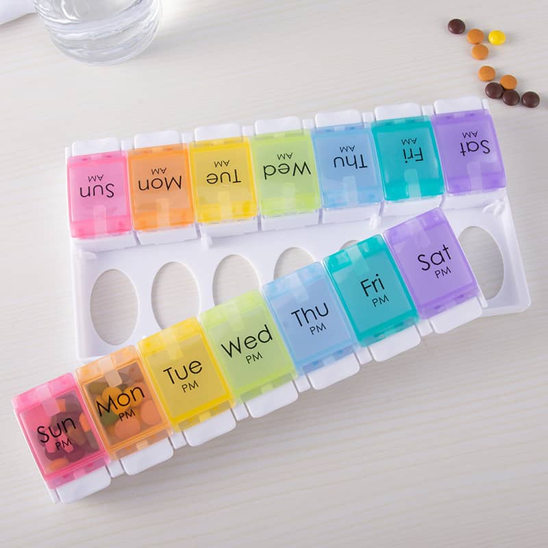 Push Button Pill Box Rainbow (2)