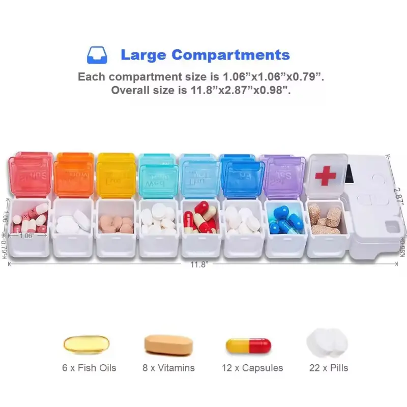 Weekly Pill Cases (3)