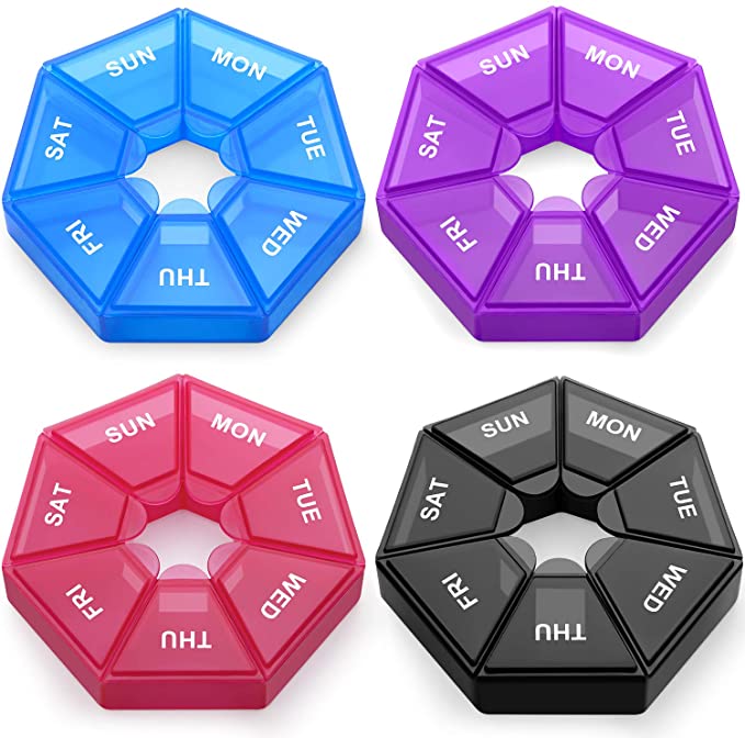 7 days pill box
