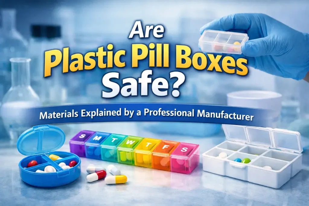 Are Plastic Pill Boxes Safe Materials Explained by a Professional Manufacturer