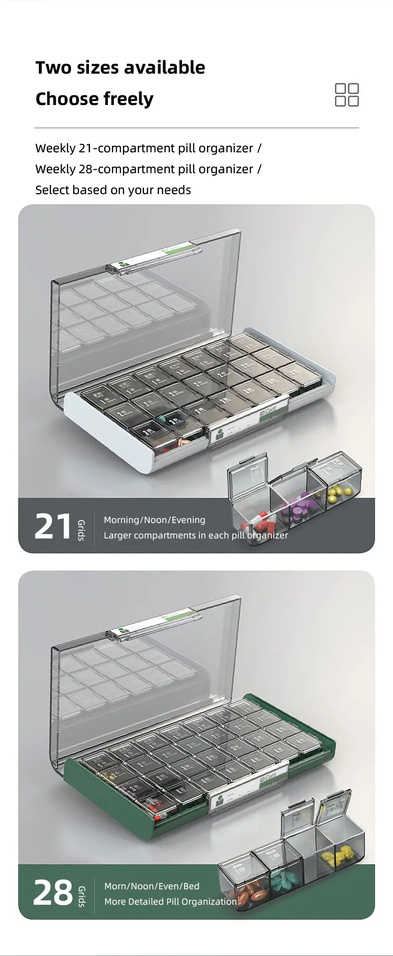 Weekly Pill Box (12)