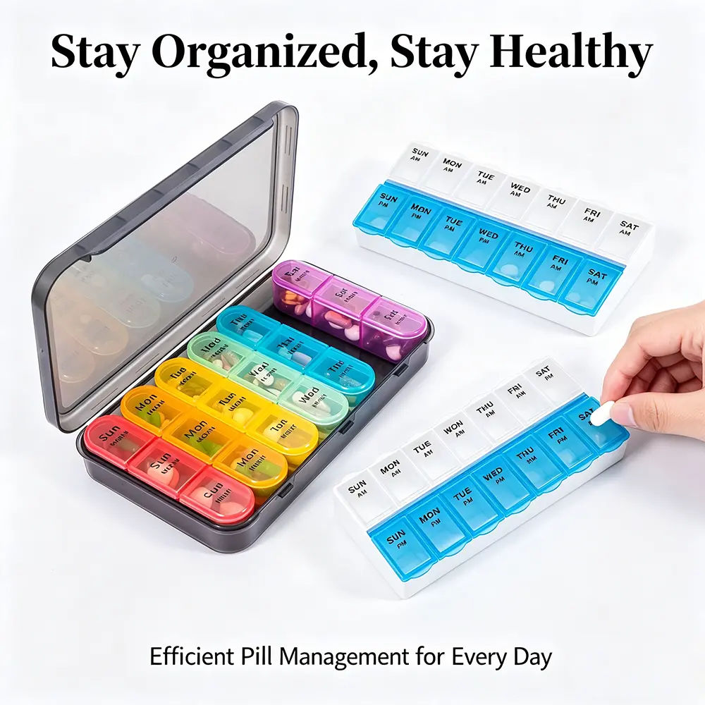 7 day pill organizer Top 5 Amazon Best Sellers in April 2026 (6)