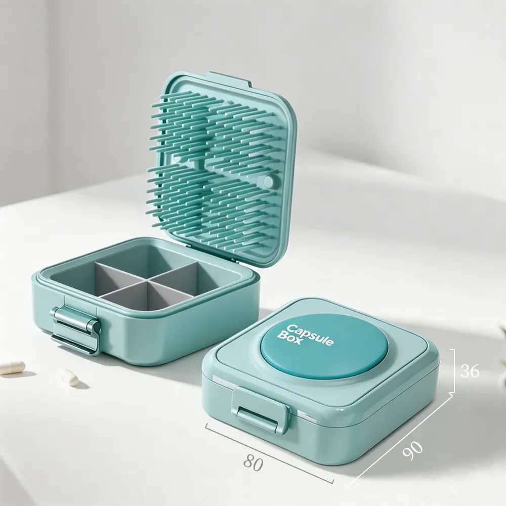 Silent Portable Pill Box (7)