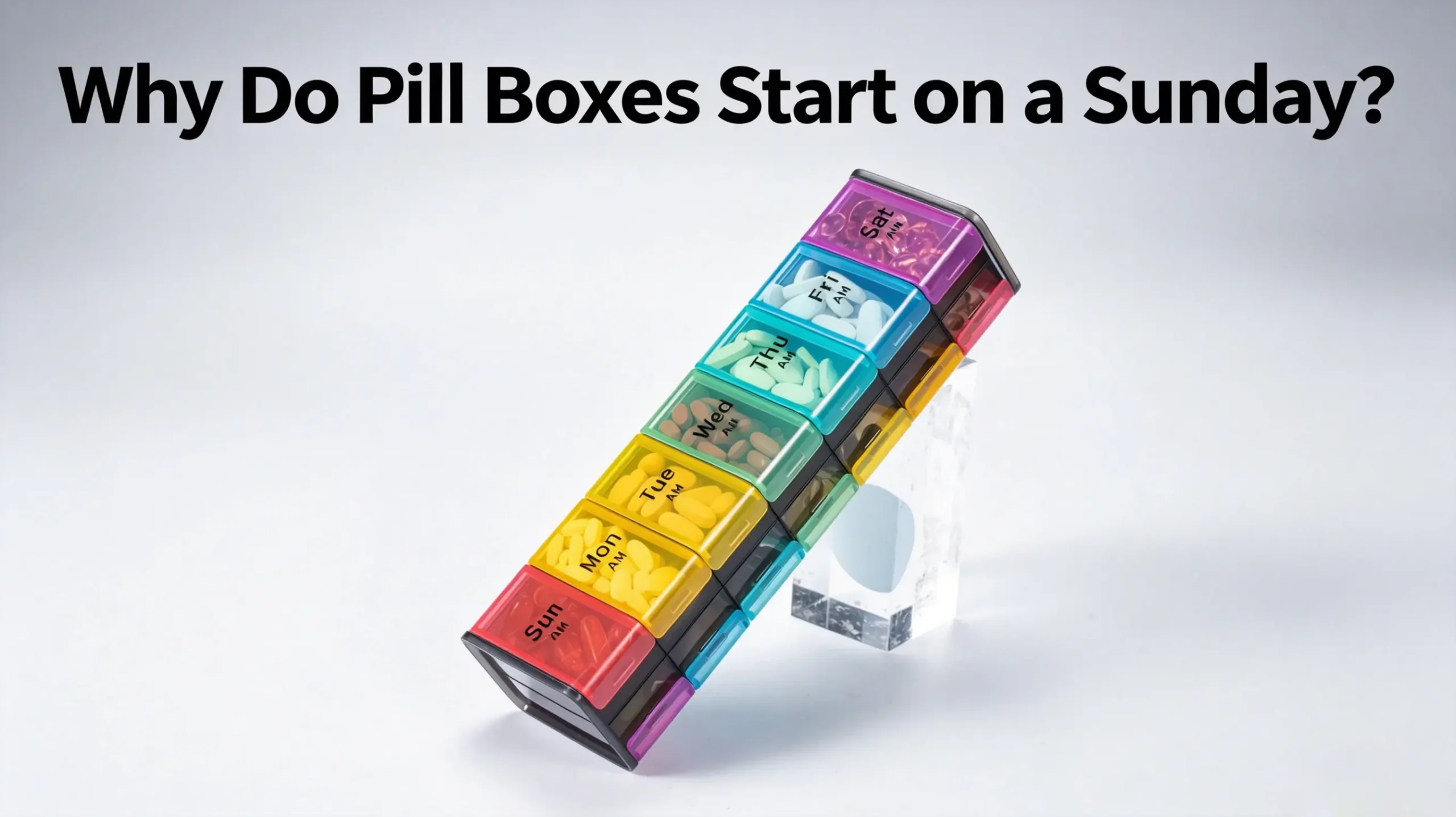 Why Do Pill Boxes Start on a Sunday