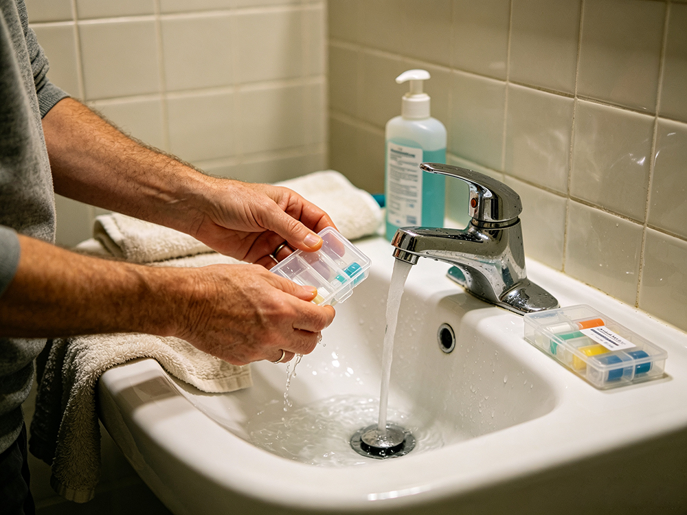 How to Clean Pill Box & Anti Mold, Anti Bacteria Cleaning Methods