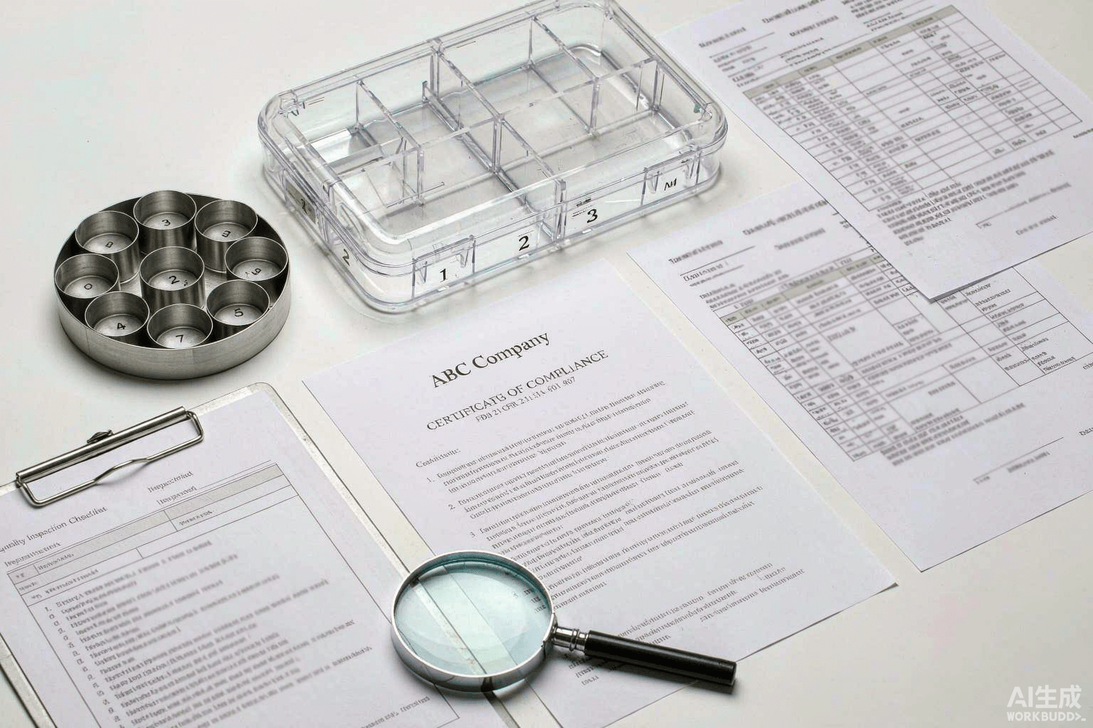 FDA pill box supplier document checklist