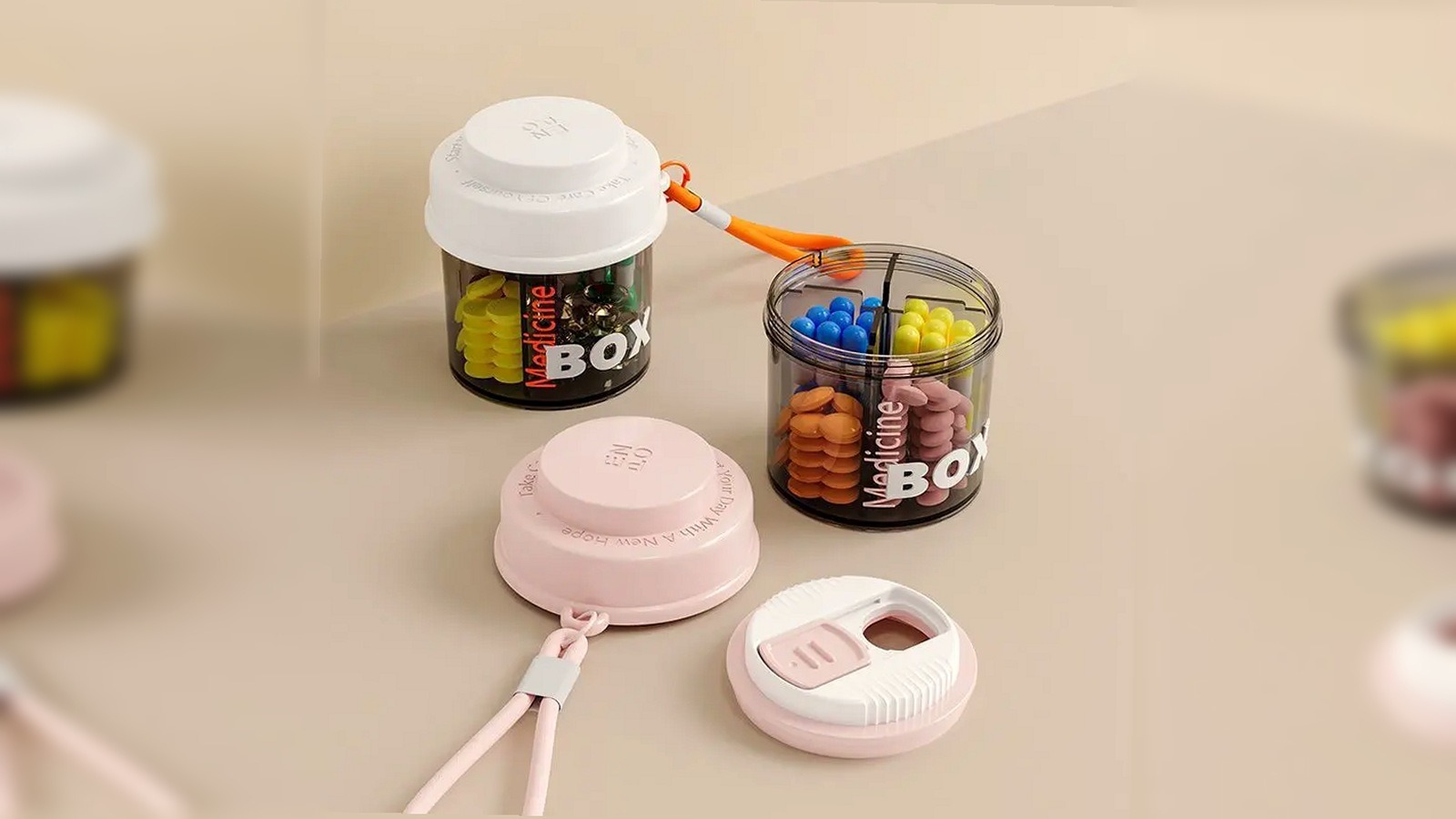 PPWR compliance pill box rotating shell and drum components